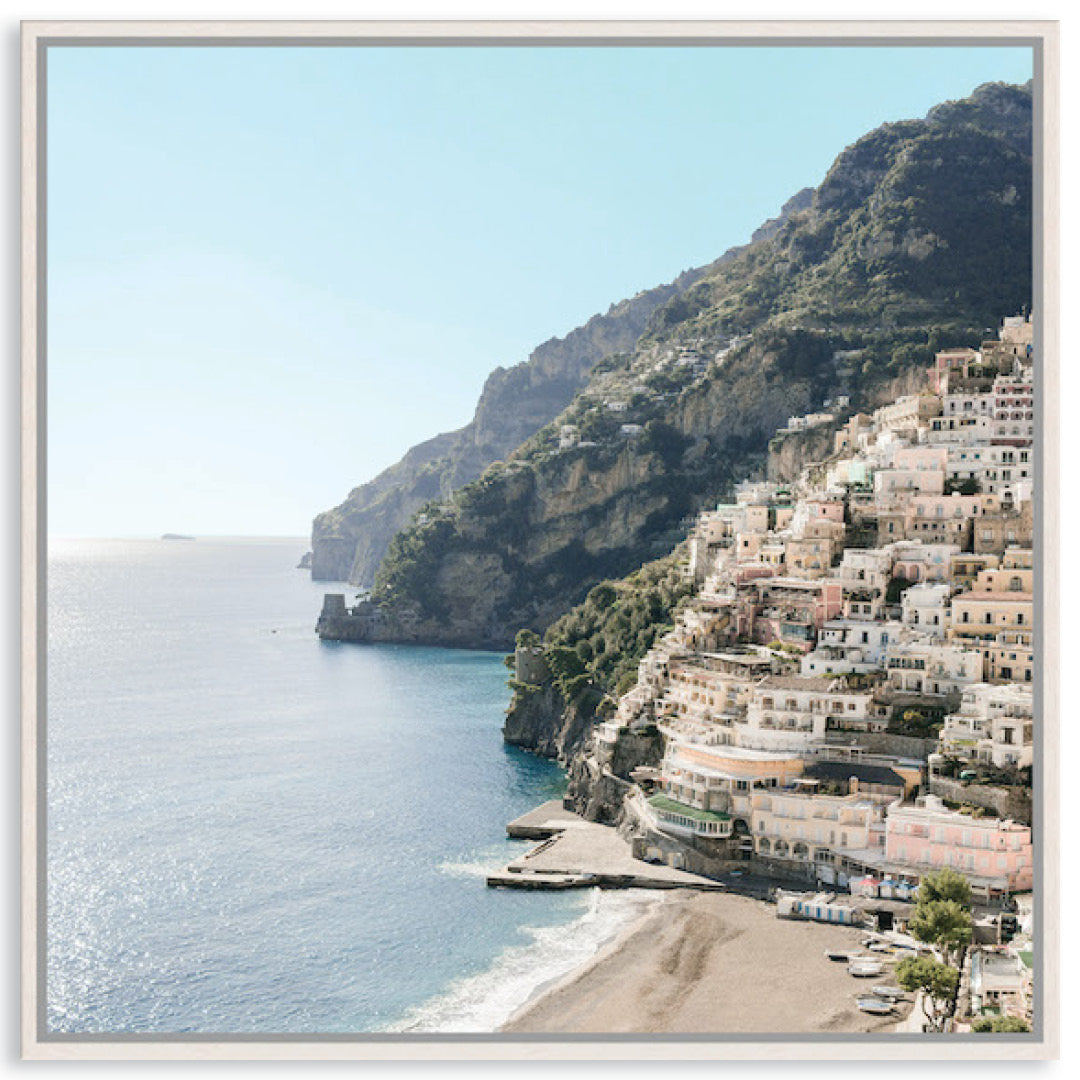 AMALFI COAST II - Framed Canvas
