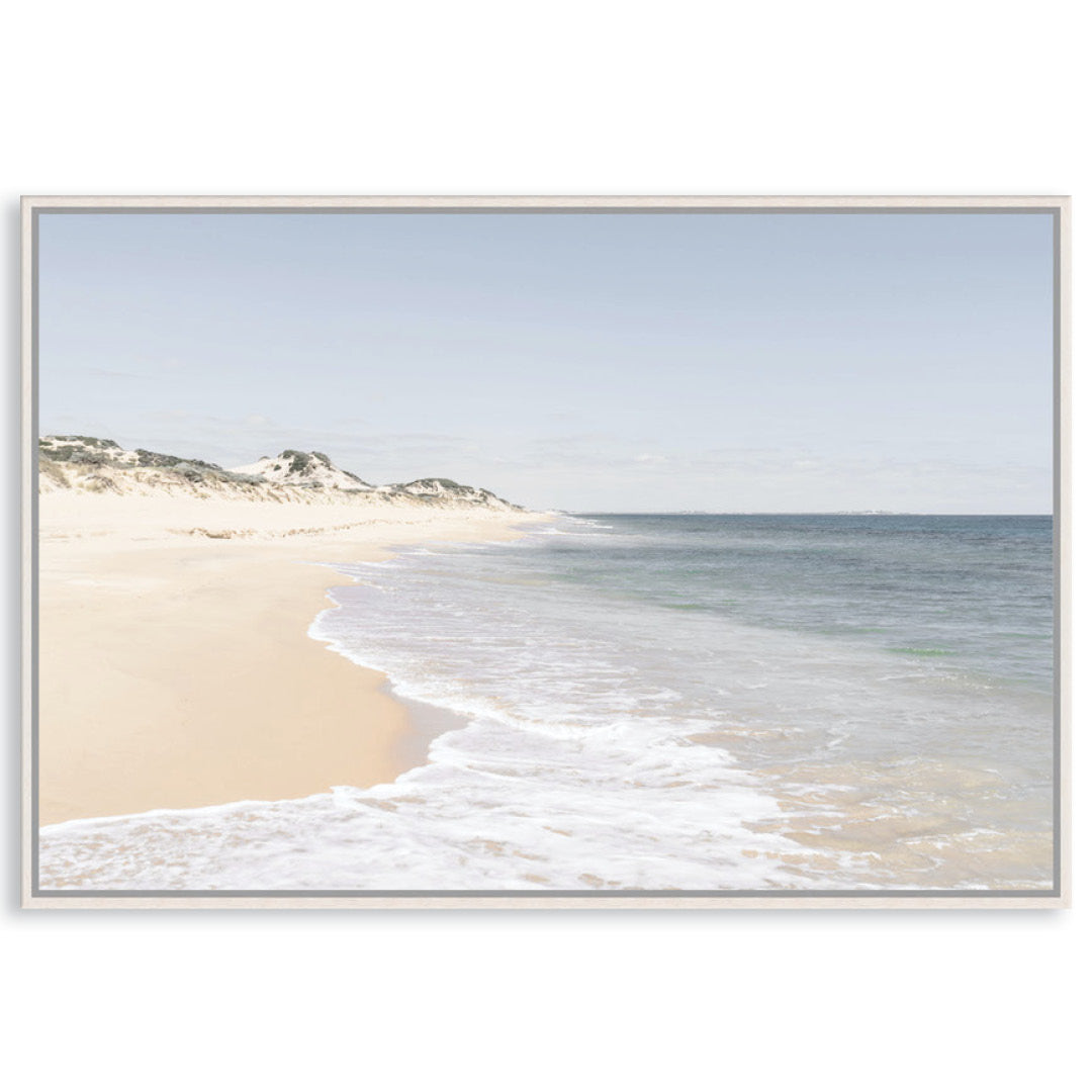BELVIDERE SHORELINE I - Framed Canvas