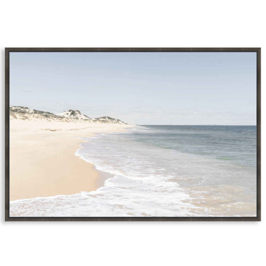 BELVIDERE SHORELINE I - Framed Canvas
