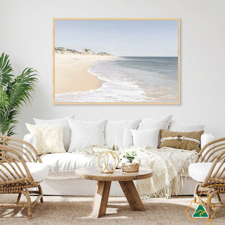 BELVIDERE SHORELINE I - Framed Canvas