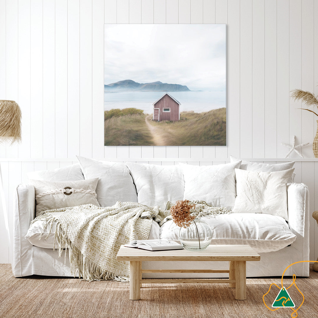 FISHING SHACK - Canvas Print