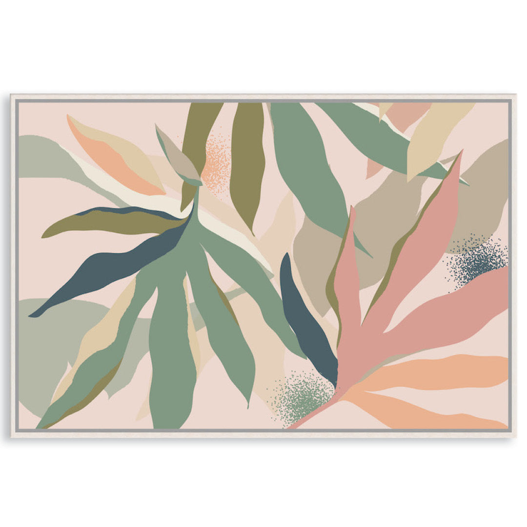 CASTAWAY PALMS I - Framed Canvas