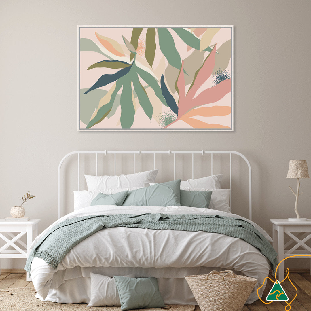 CASTAWAY PALMS I - Framed Canvas