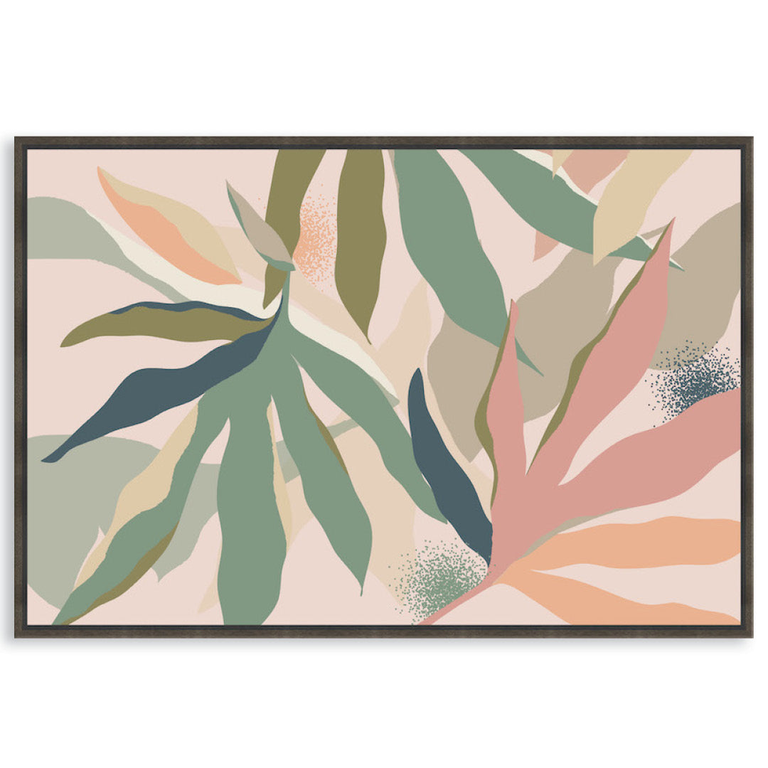 CASTAWAY PALMS I - Framed Canvas