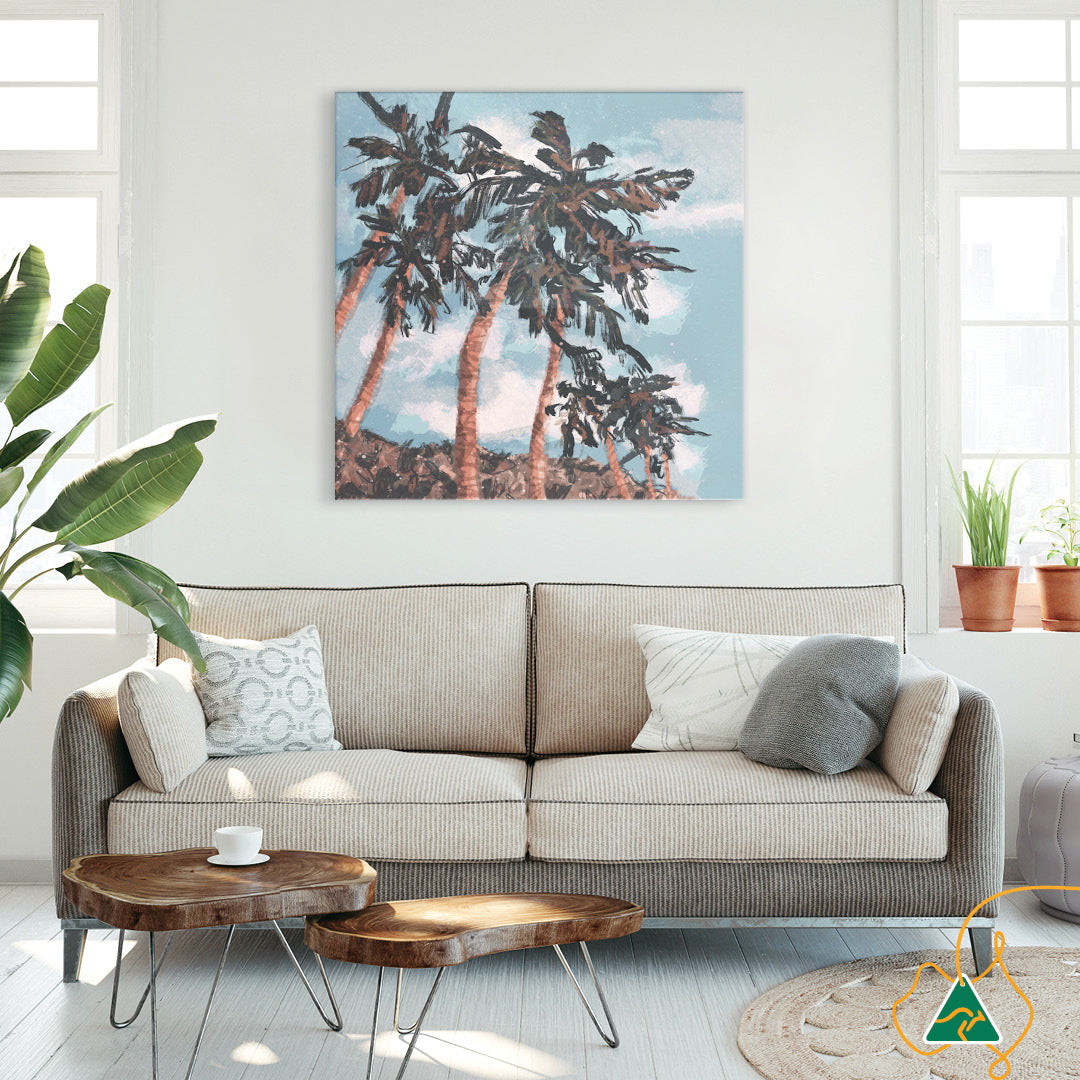 PALM BEACH II - Canvas Print
