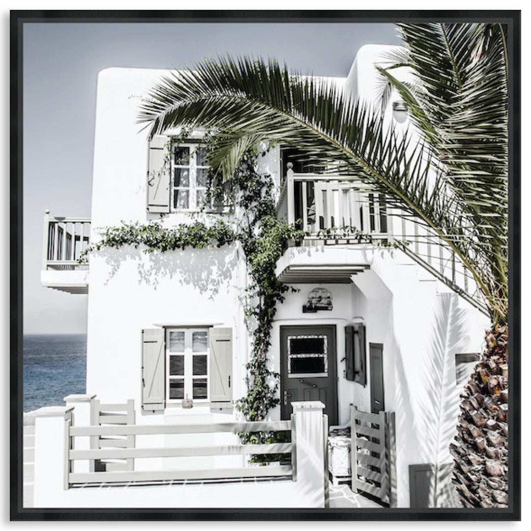 MYKONOS II - Framed Canvas