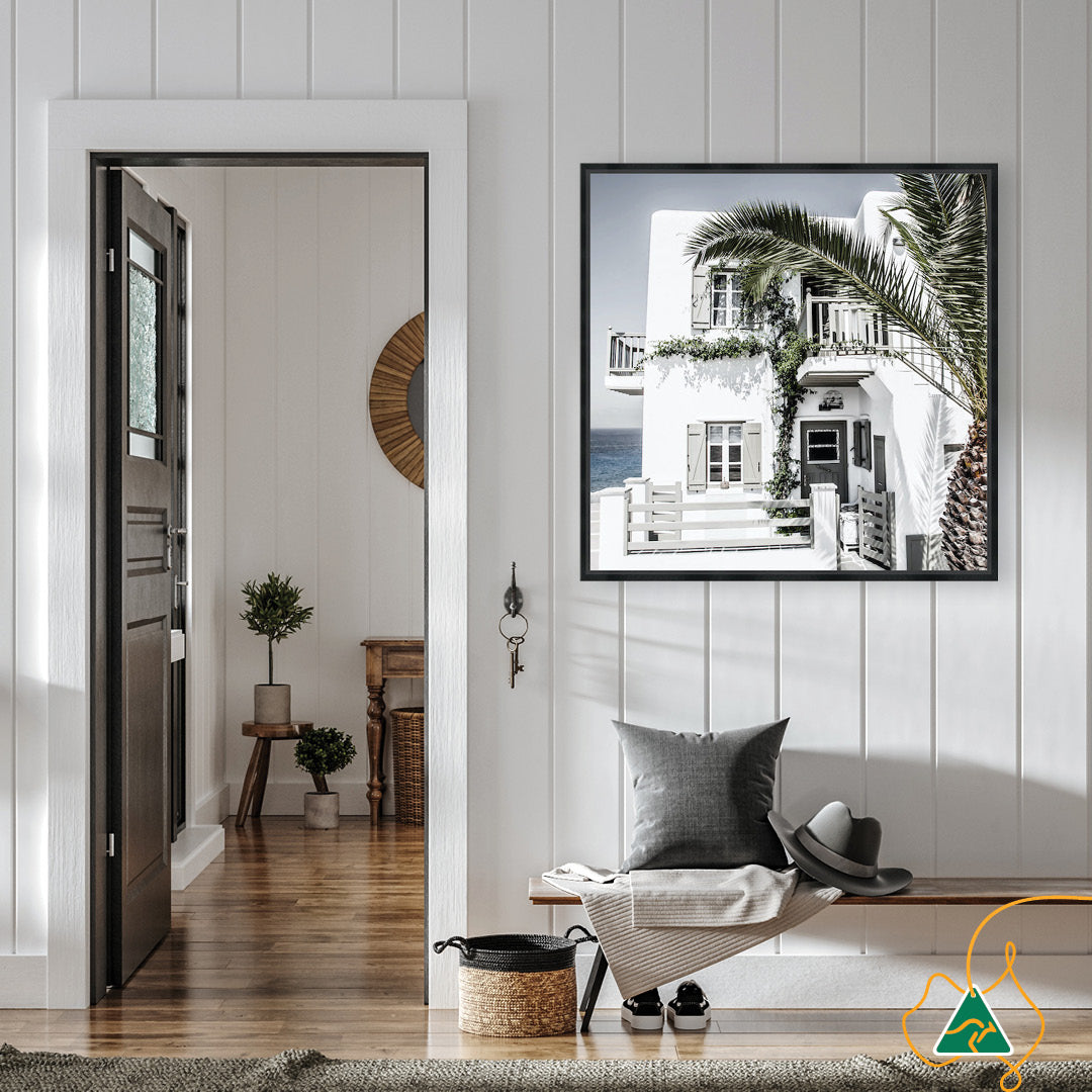 MYKONOS II - Framed Canvas