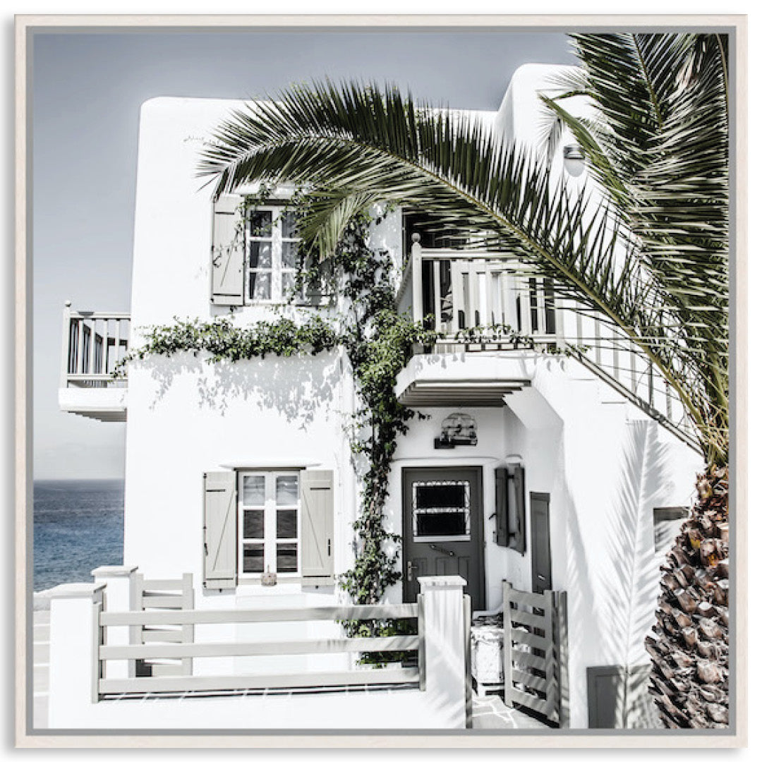 MYKONOS II - Framed Canvas