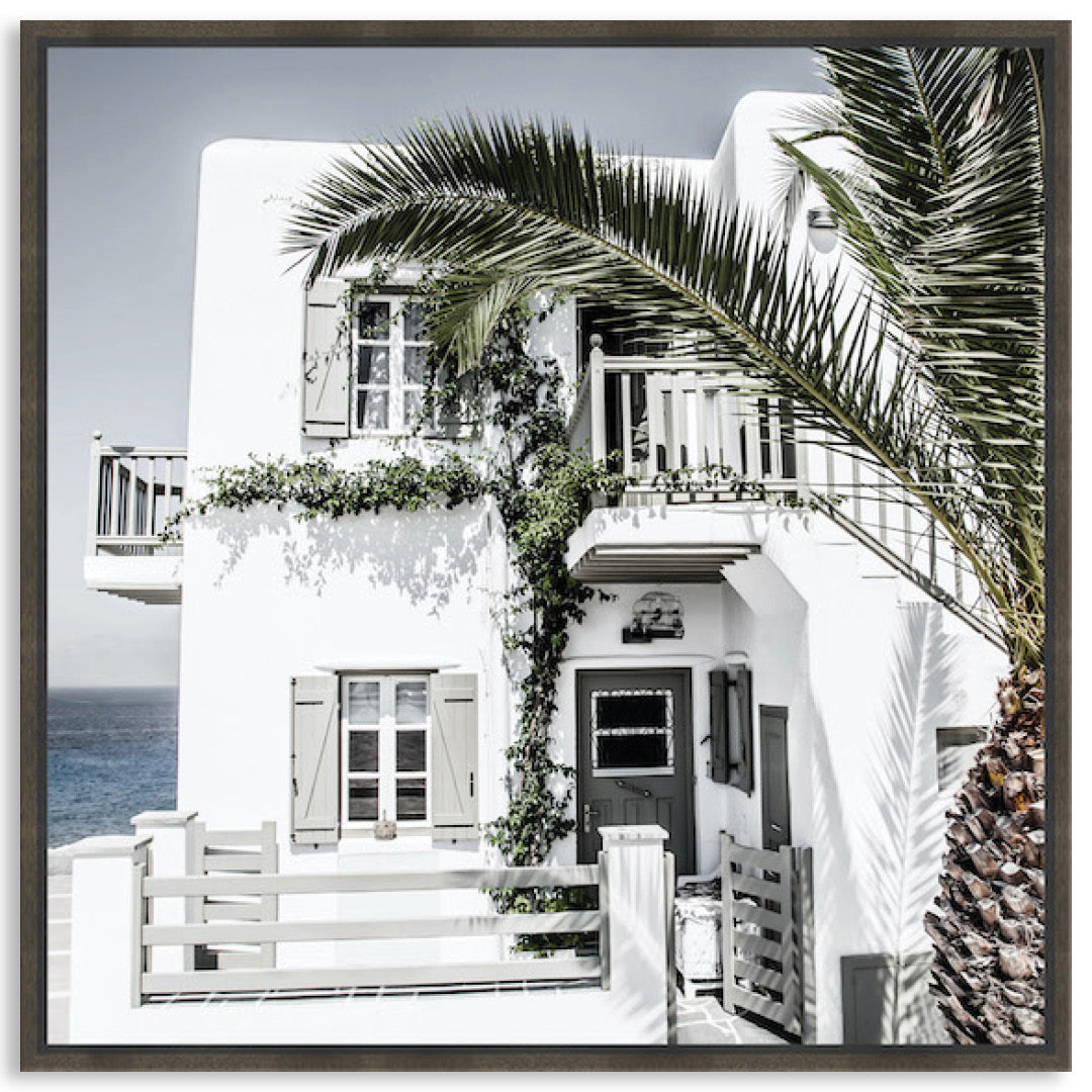 MYKONOS II - Framed Canvas