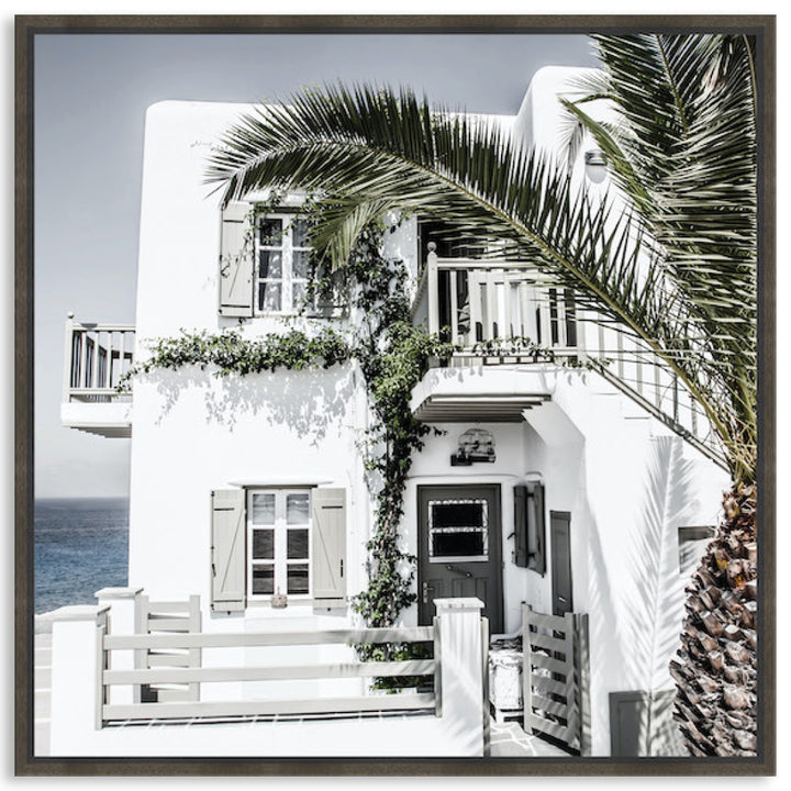 MYKONOS II - Framed Canvas
