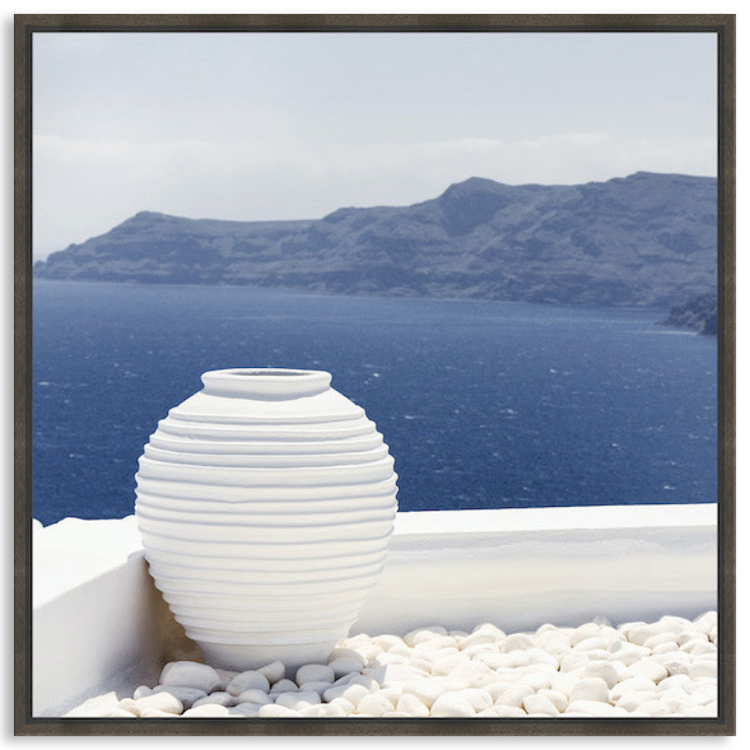GRECIAN URN I - Framed Canvas