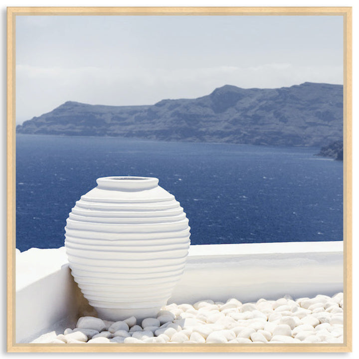 GRECIAN URN I - Framed Canvas