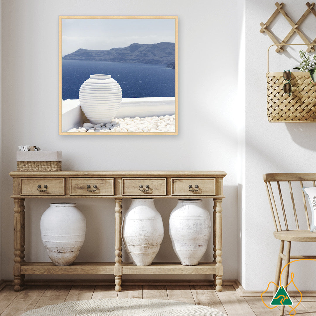 GRECIAN URN I - Framed Canvas