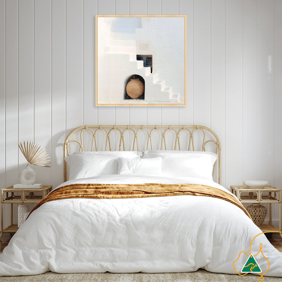DECORATIVE URN I - Framed Canvas