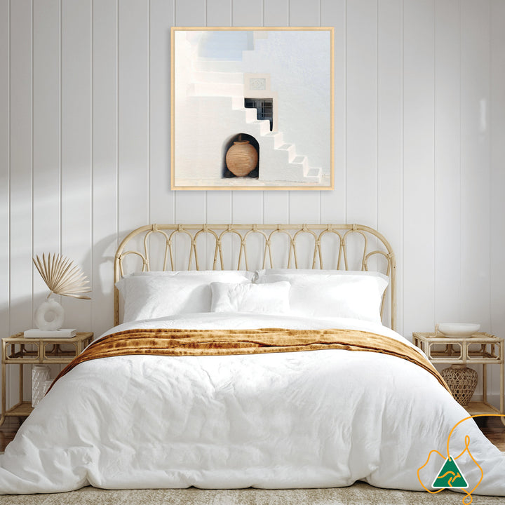 DECORATIVE URN I - Framed Canvas