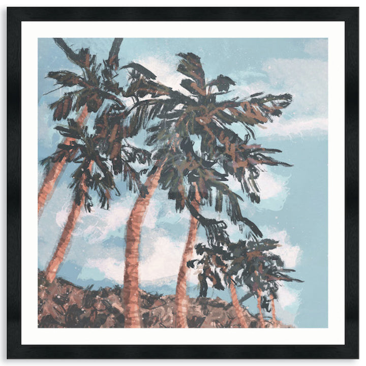 PALM BEACH II - Framed Print