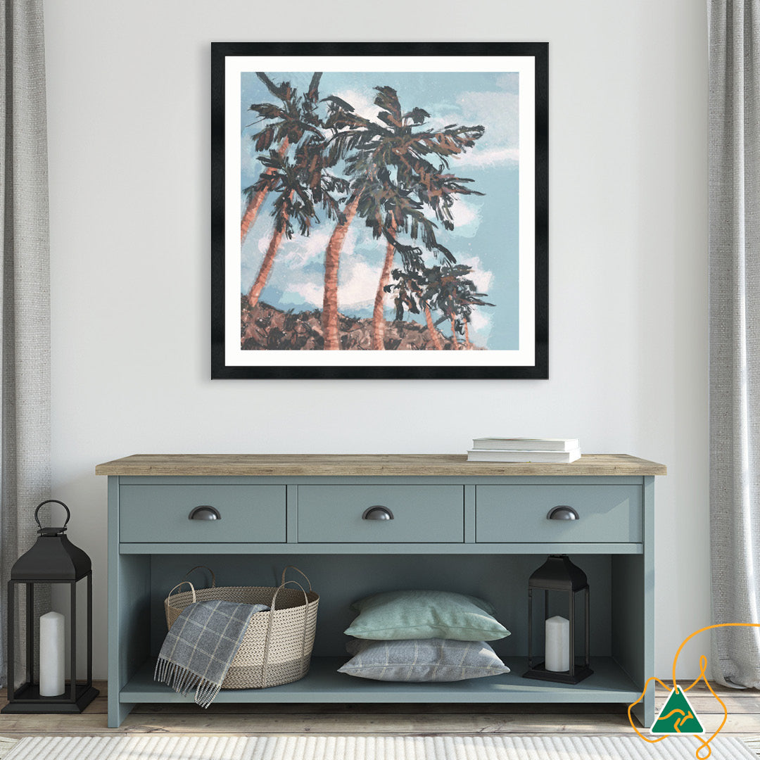 PALM BEACH II - Framed Print