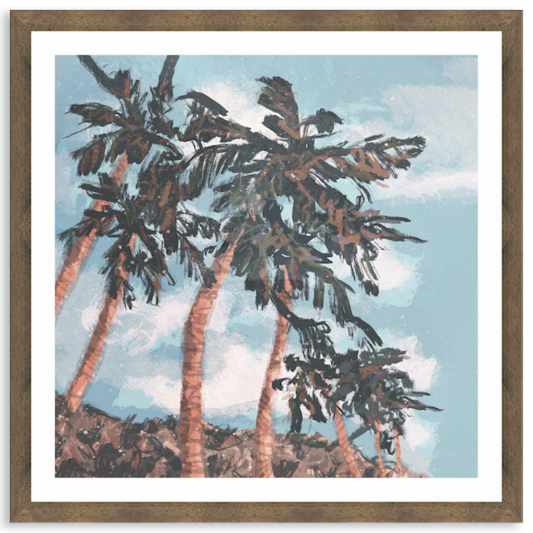 PALM BEACH II - Framed Print