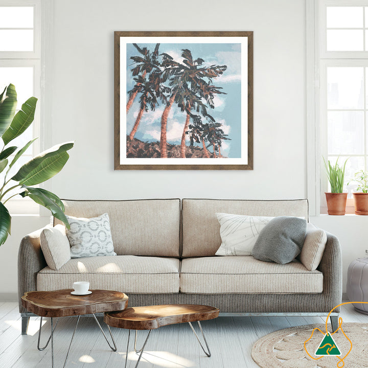 PALM BEACH II - Framed Print