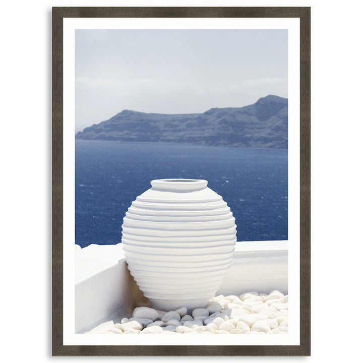 GRECIAN URN II - Framed Print