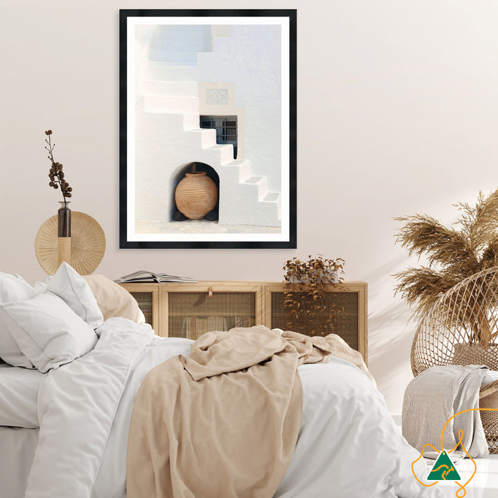 DECORATIVE URN II - Framed Print