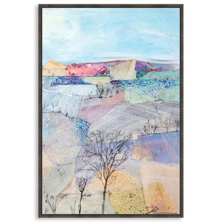 SPARKLING HORIZONS I - Framed Canvas