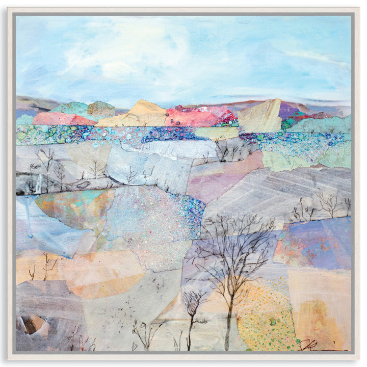 SPARKLING HORIZONS II - Framed Canvas