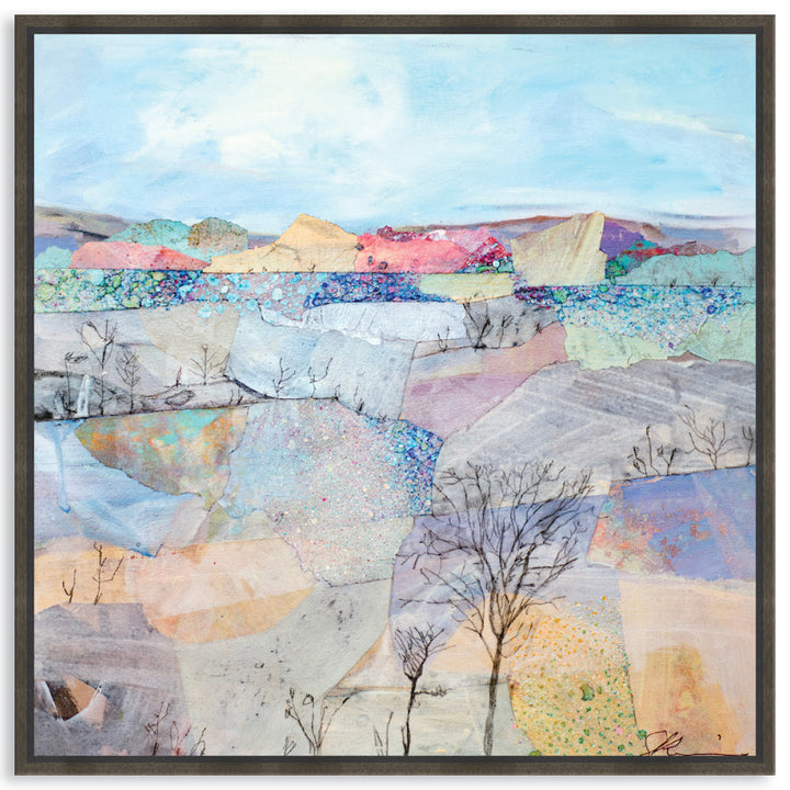 SPARKLING HORIZONS II - Framed Canvas