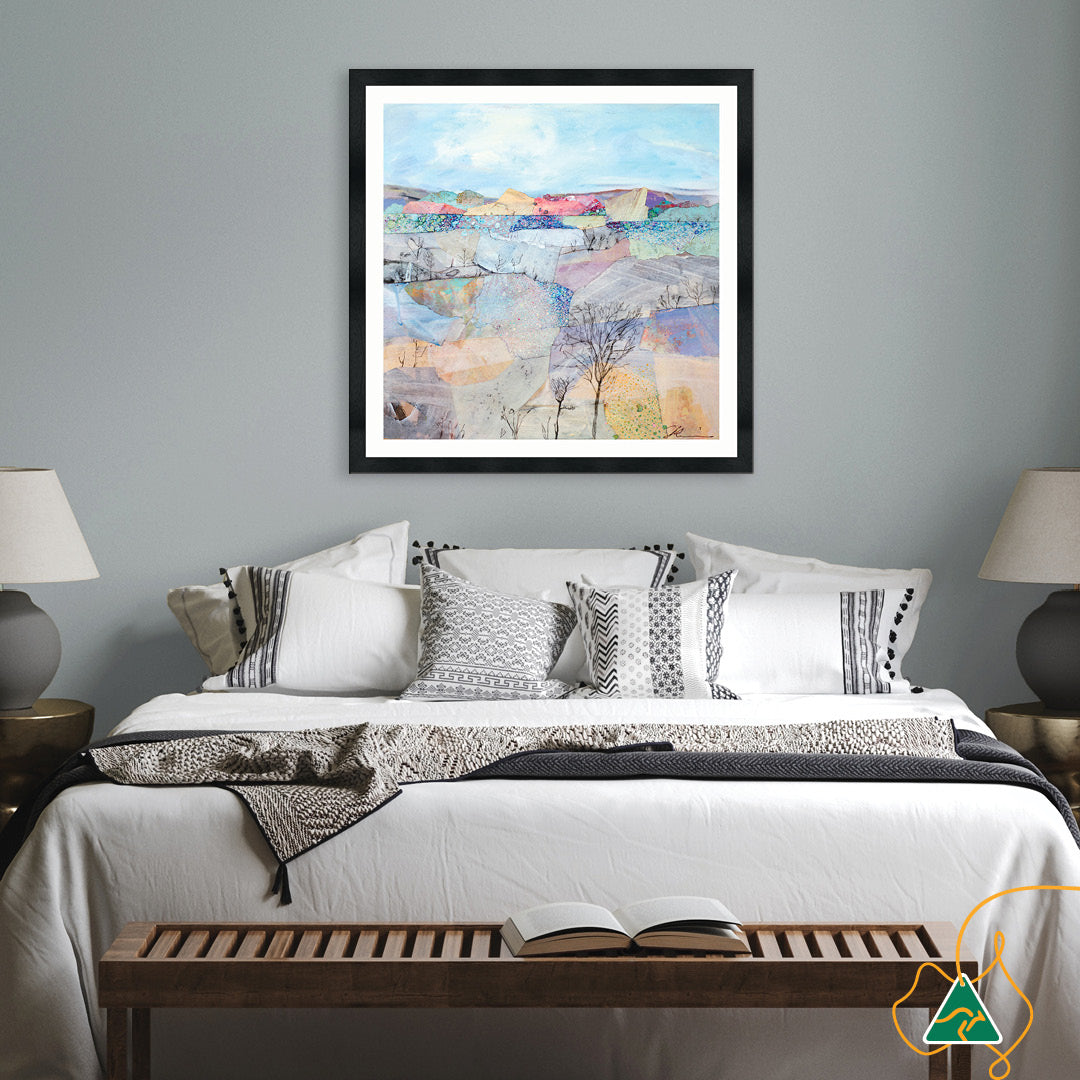 SPARKLING HORIZONS II - Framed Print