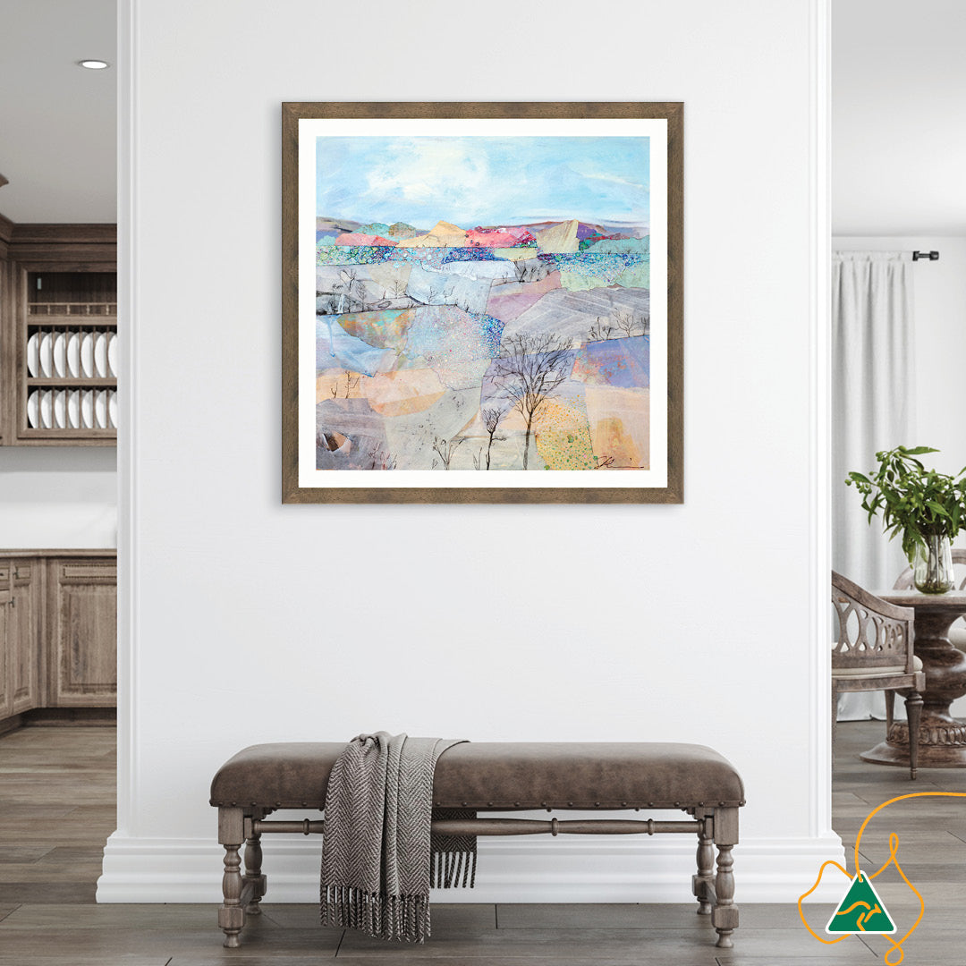 SPARKLING HORIZONS II - Framed Print