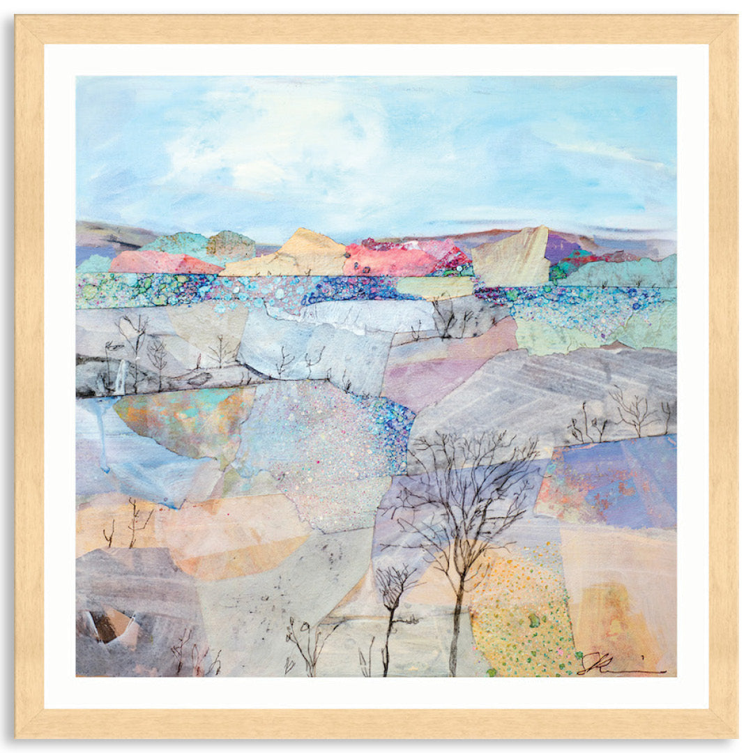SPARKLING HORIZONS II - Framed Print