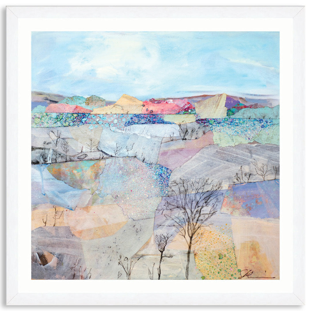 SPARKLING HORIZONS II - Framed Print
