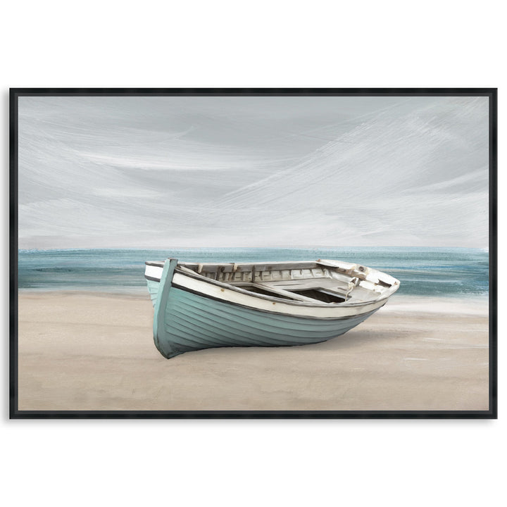 ROW BOAT I - Framed Canvas