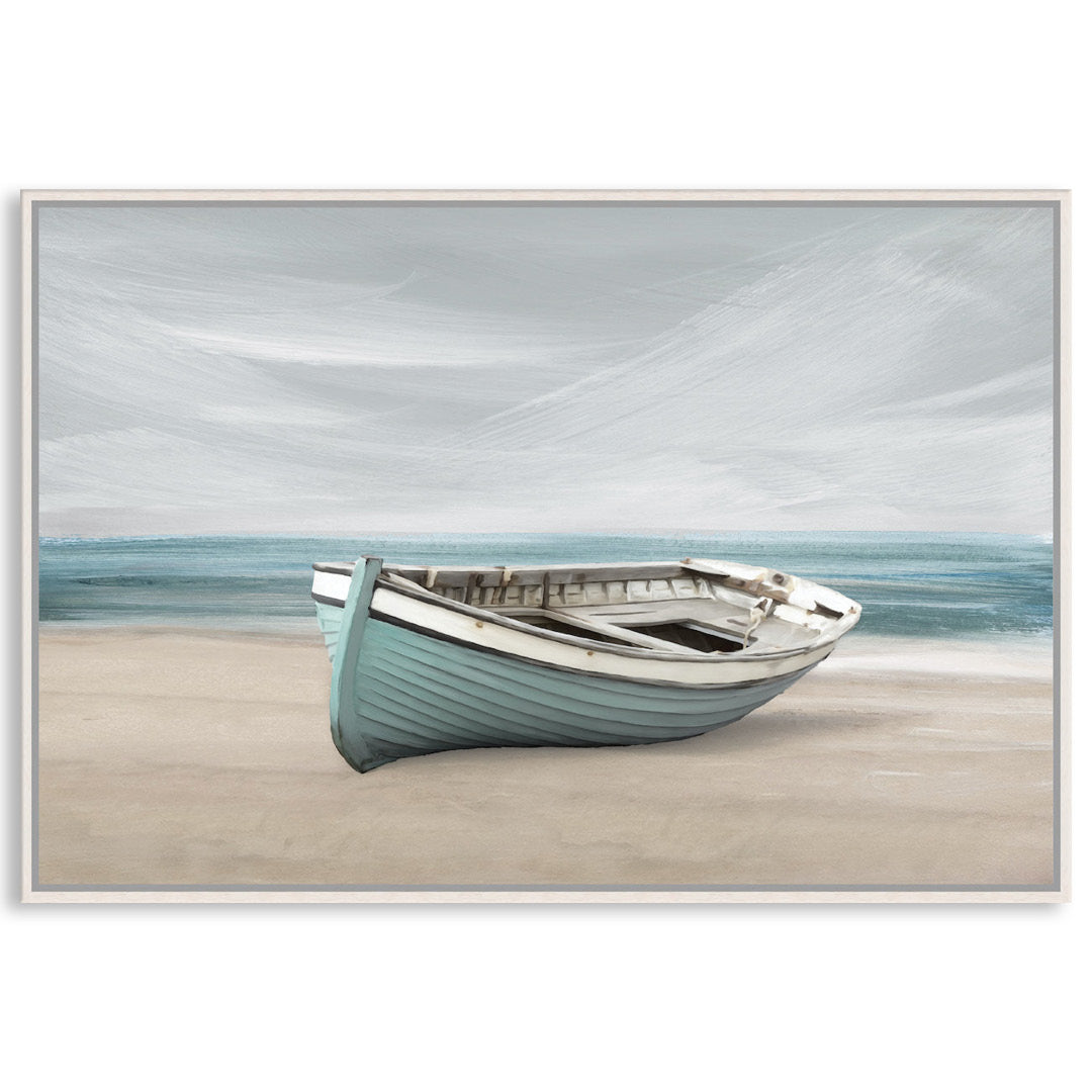 ROW BOAT I - Framed Canvas