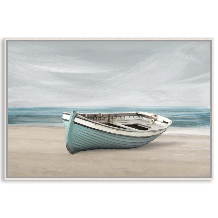 ROW BOAT I - Framed Canvas