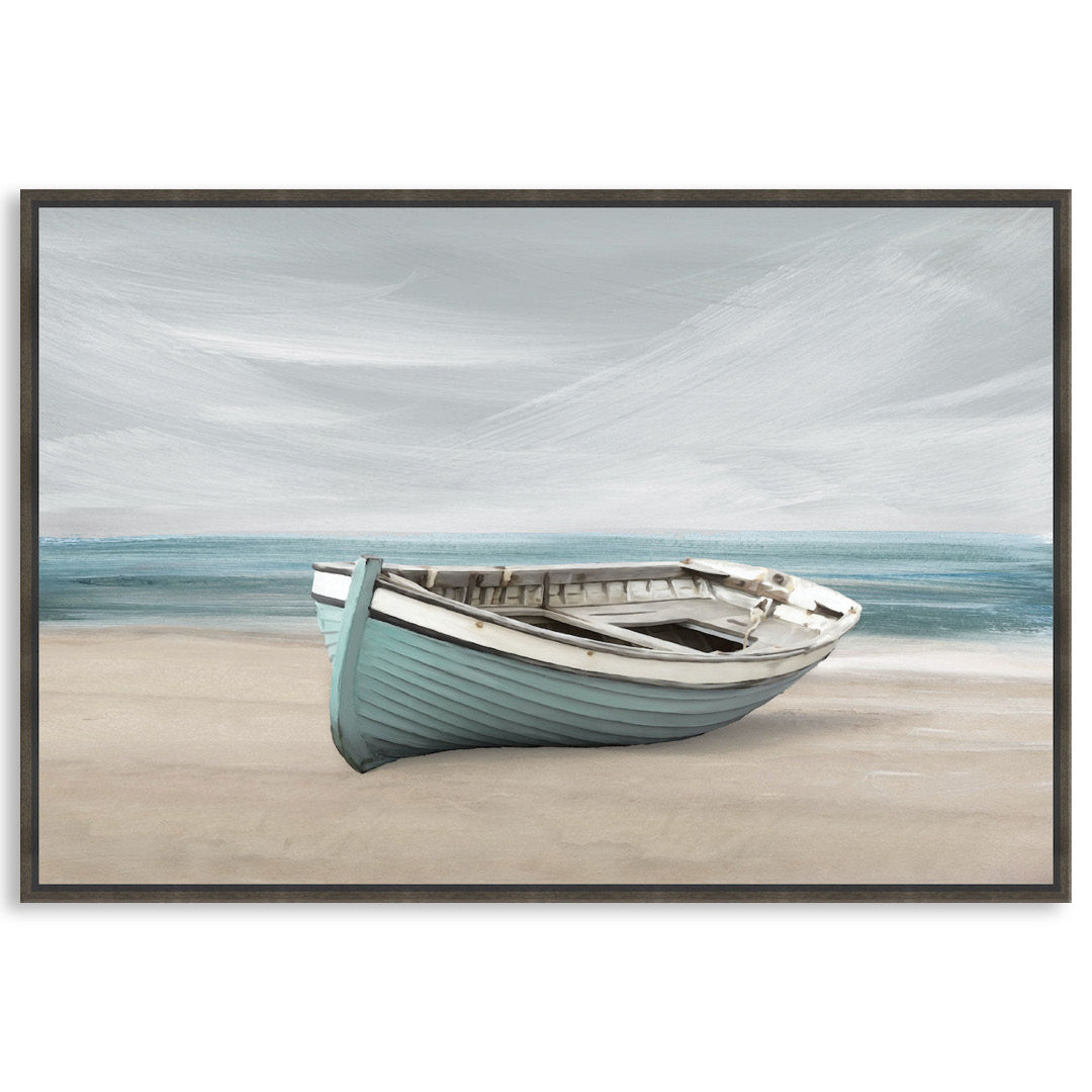 ROW BOAT I - Framed Canvas