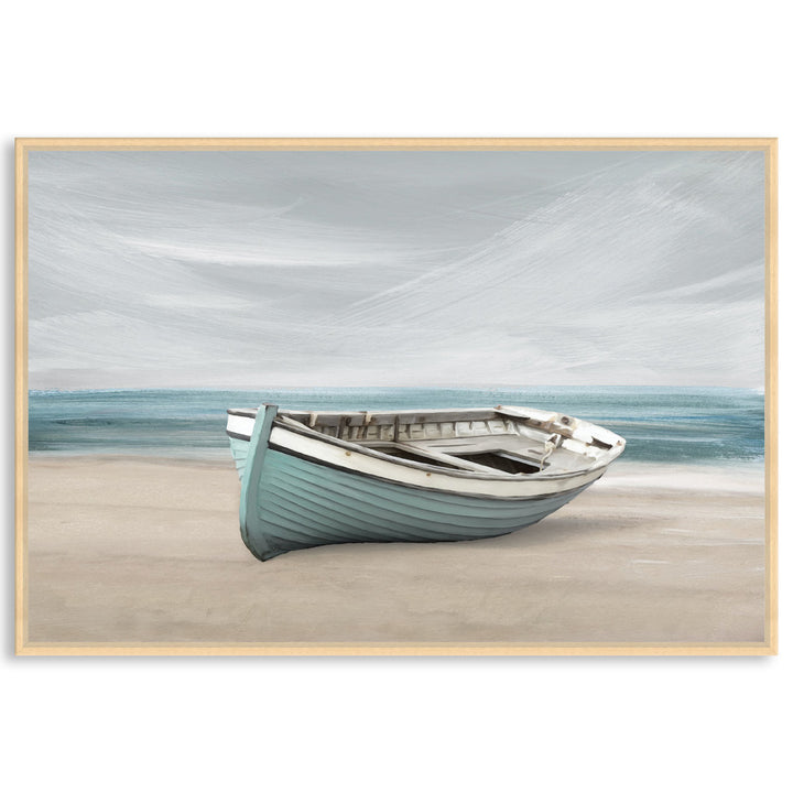 ROW BOAT I - Framed Canvas