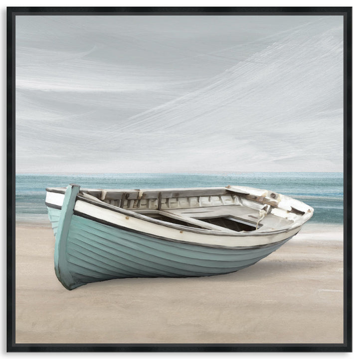 ROW BOAT II - Framed Canvas