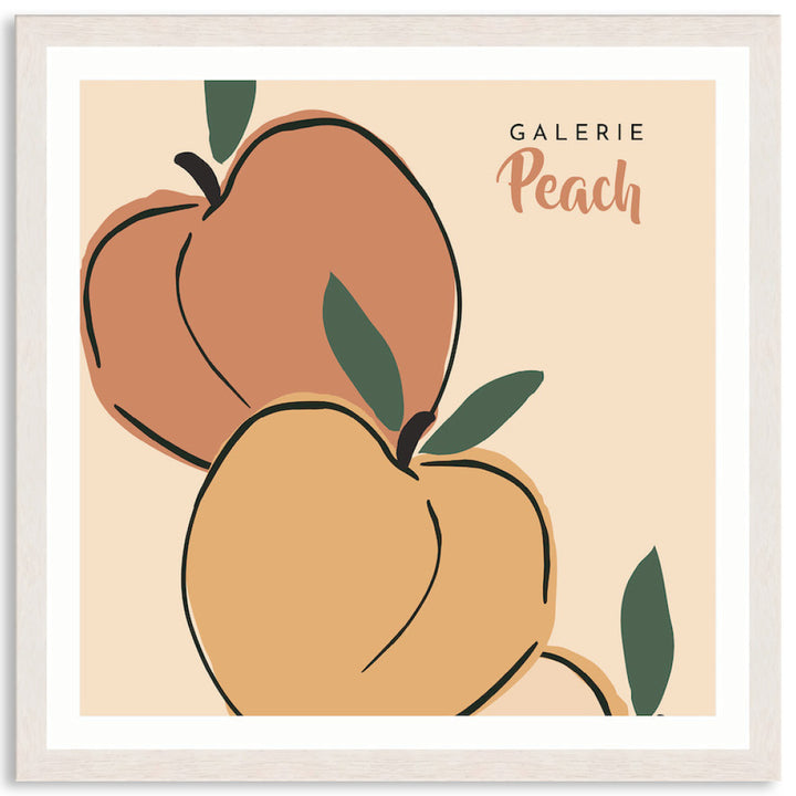 GALERIE PEACH I - Framed Print