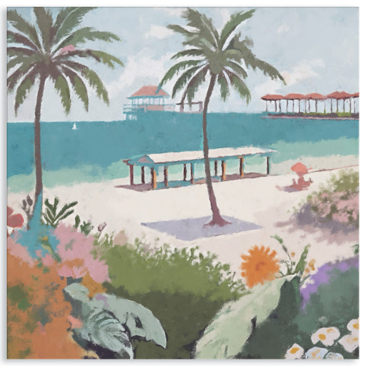 BEACH FRONT - Canvas Print