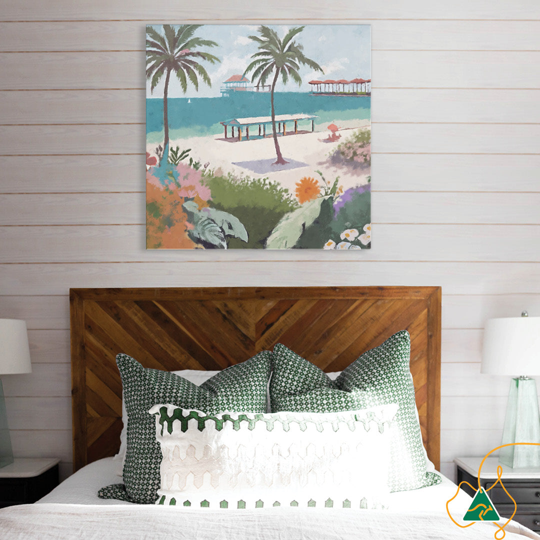 BEACH FRONT - Canvas Print