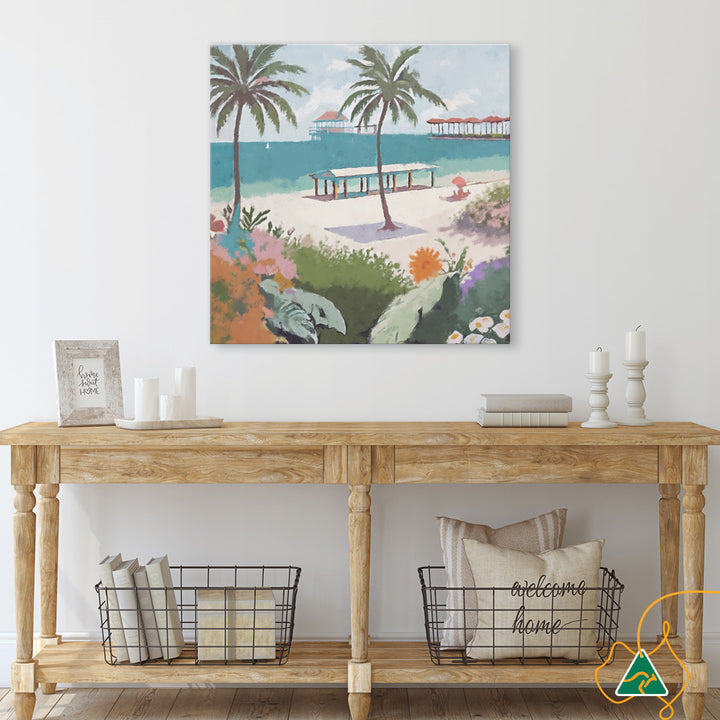BEACH FRONT - Canvas Print