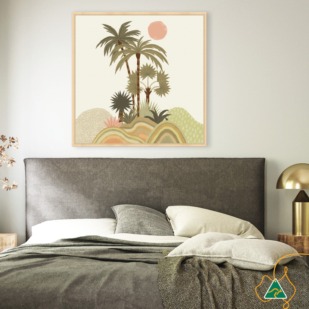 EXOTIC TROPICS II - Framed Canvas