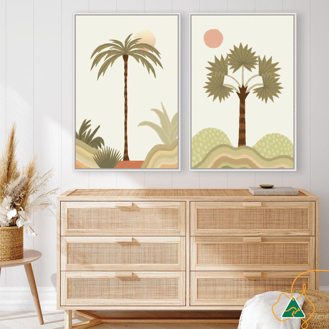EXOTIC TROPICS III - Framed Canvas