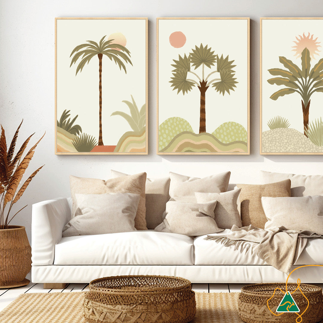 EXOTIC TROPICS III - Framed Canvas