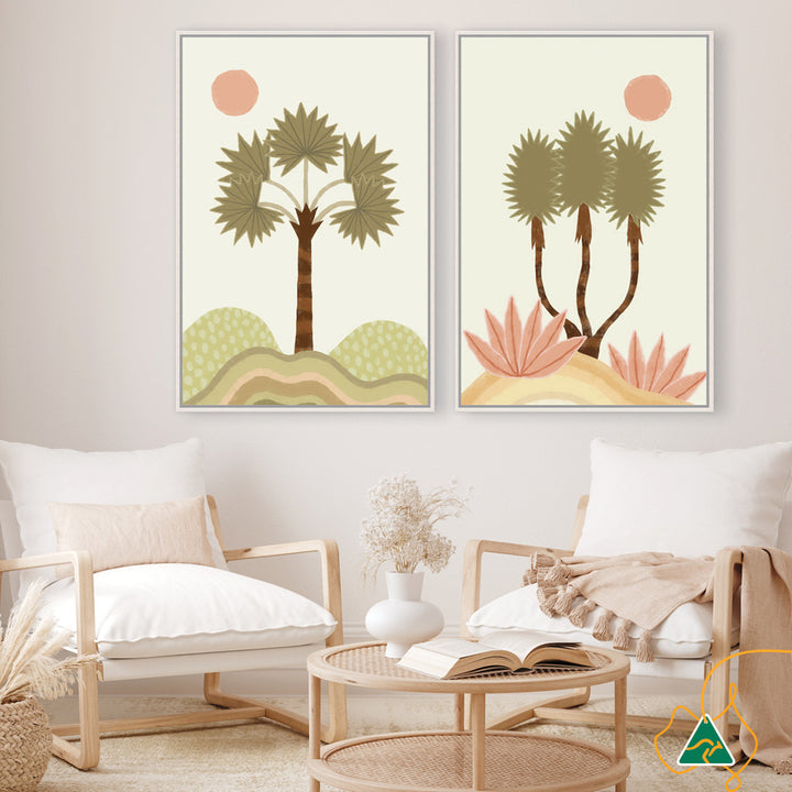 EXOTIC TROPICS IV - Framed Canvas