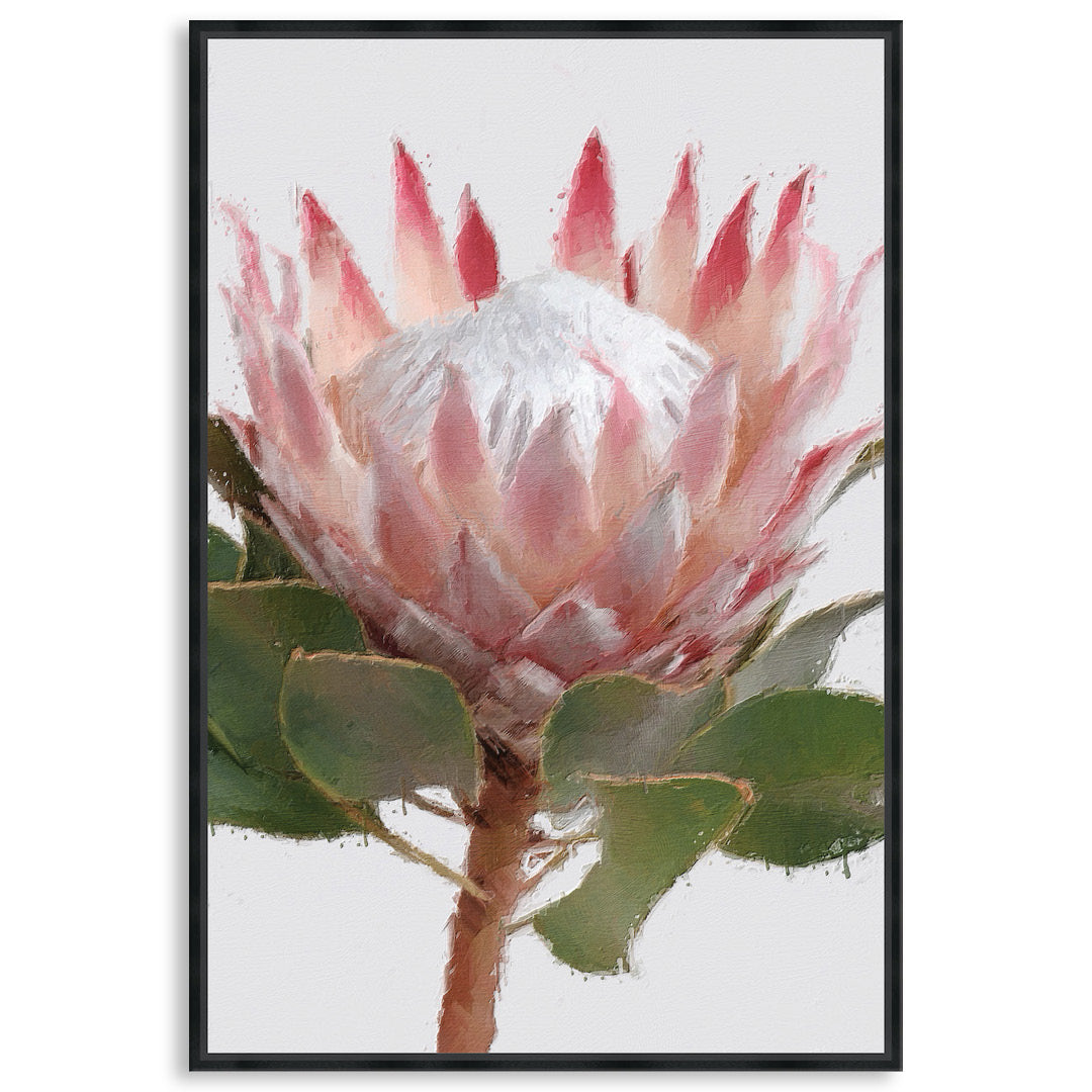 PROTEA PORTRAIT - Framed Canvas
