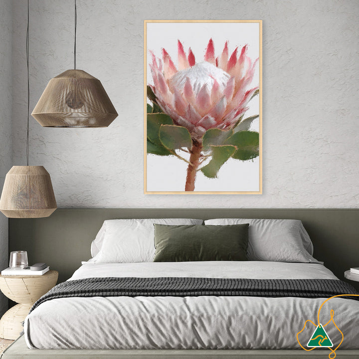 PROTEA PORTRAIT - Framed Canvas