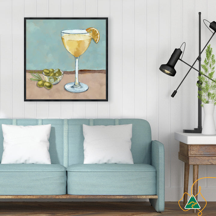 SUMMER LUNCH I - Framed Canvas