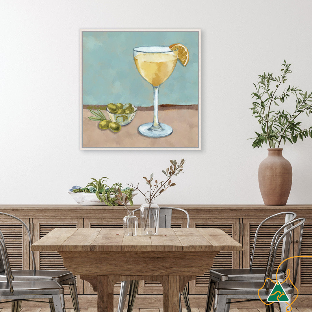 SUMMER LUNCH I - Framed Canvas